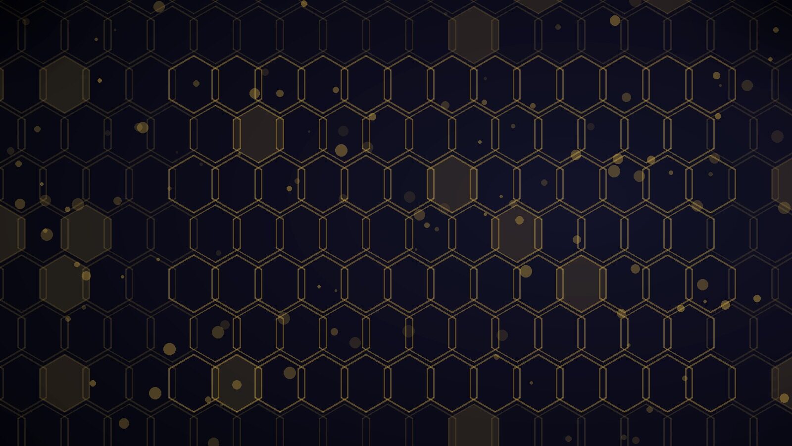 Ordered honeycomb cells with restrained gold light, representing gated capital release.